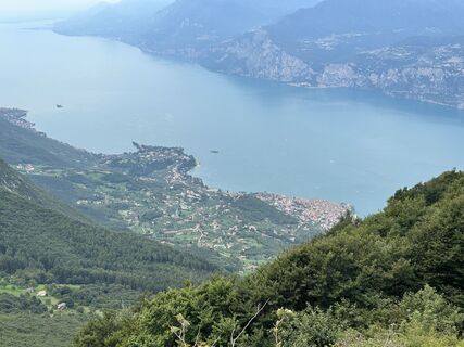 Photo de Marcel Buck le long du parcours