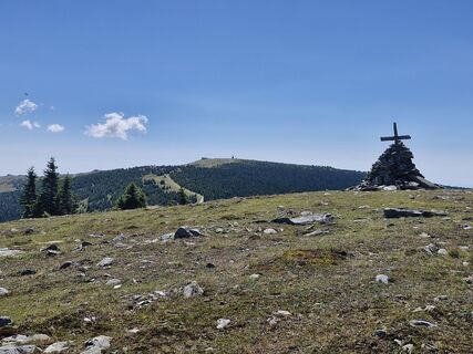 Photo de Walter Edelhofer le long du parcours
