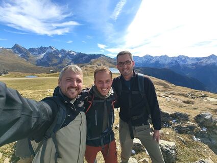 Photo de Fabian Münster le long du parcours