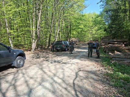 Photo de Friedrich Stiegler le long du parcours