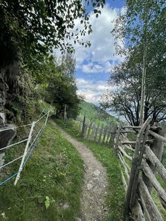 Foto von Silke entlang der Tour