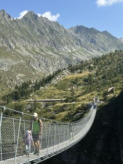 Photo de Agnese Martinelli le long du parcours