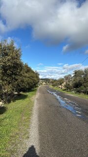 Foto de Giuseppe Deiana a lo largo del recorrido