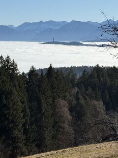 Foto von Cornelia Egger entlang der Tour