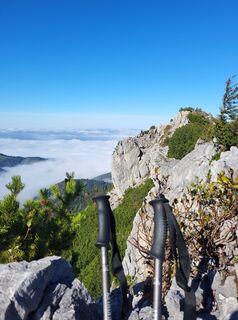 Foto von Josef Gams entlang der Tour