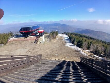 Photo de Daniel Kremiec le long du parcours