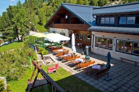 Berggasthof Steinerhaus Terrasse