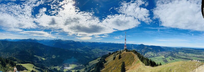 Foto von W.M. entlang der Tour